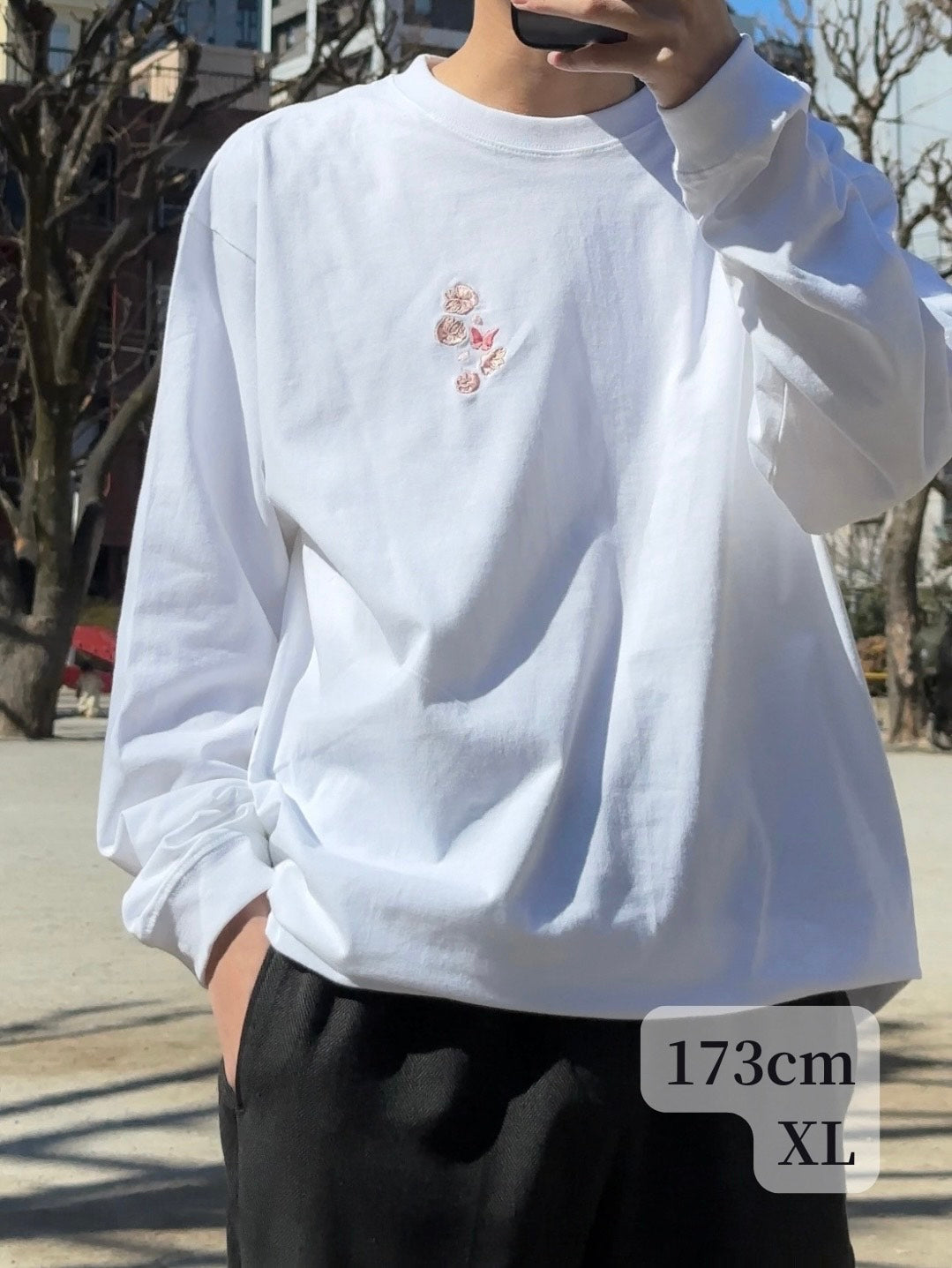 春を探す蝶(長袖)