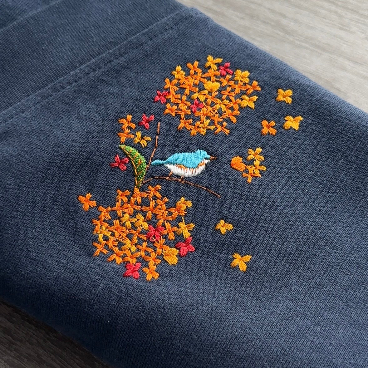 金木犀と青い鳥