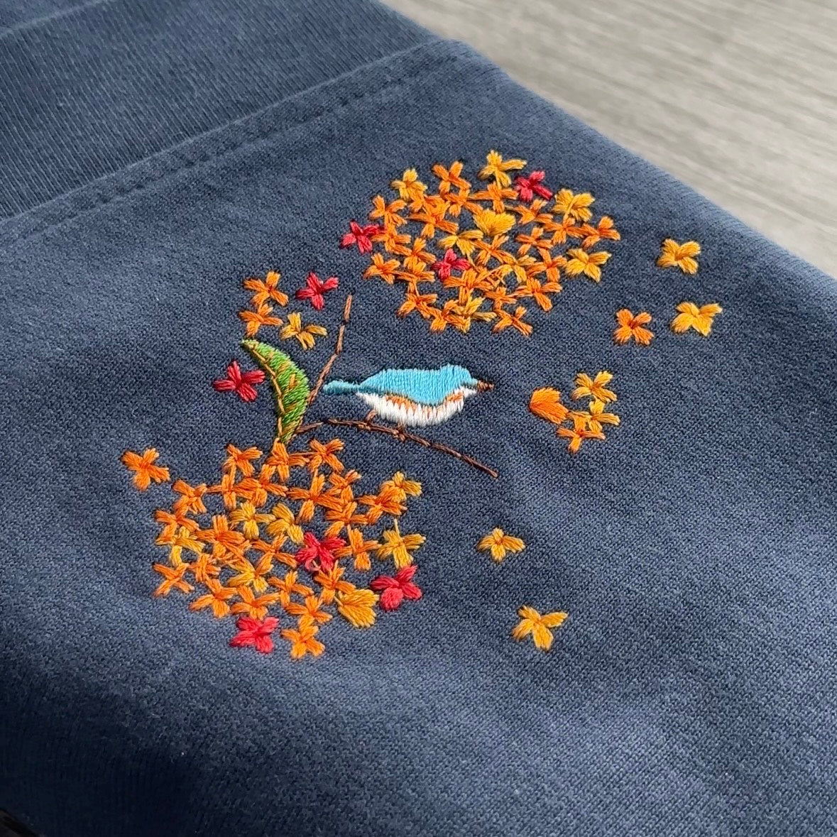 金木犀と青い鳥