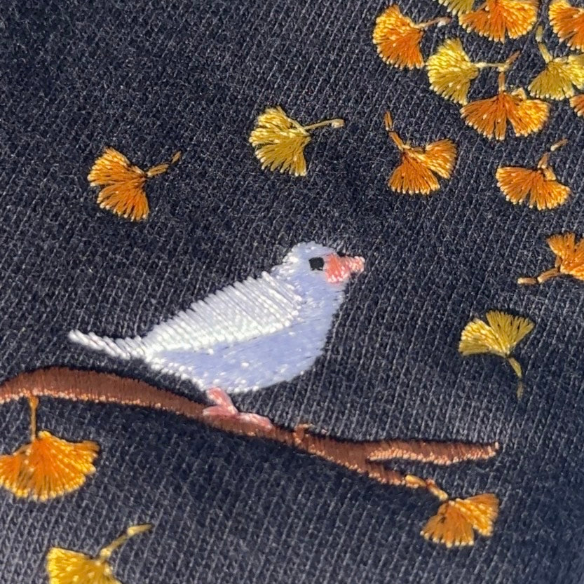 文鳥のひと休み