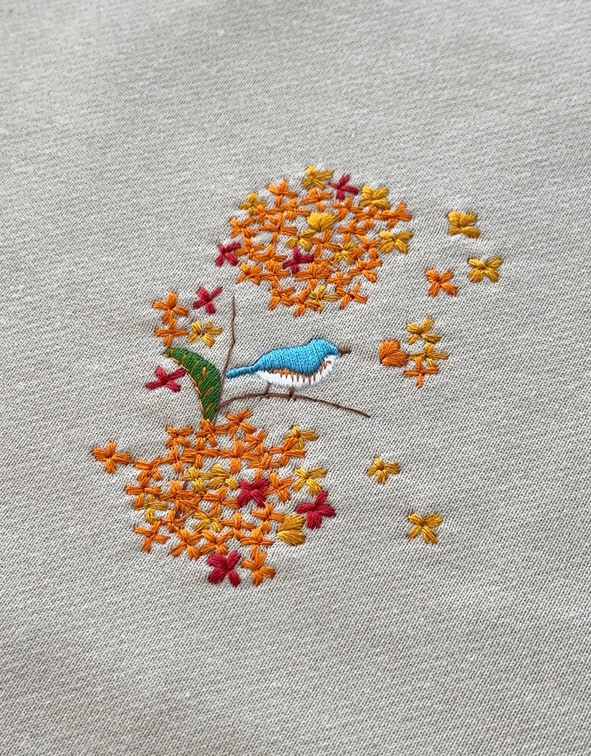 金木犀と青い鳥2024