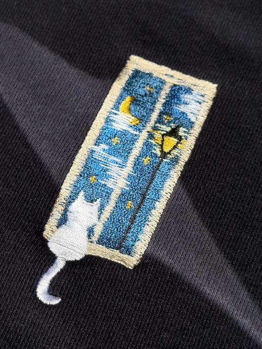 星に願う猫(半袖)