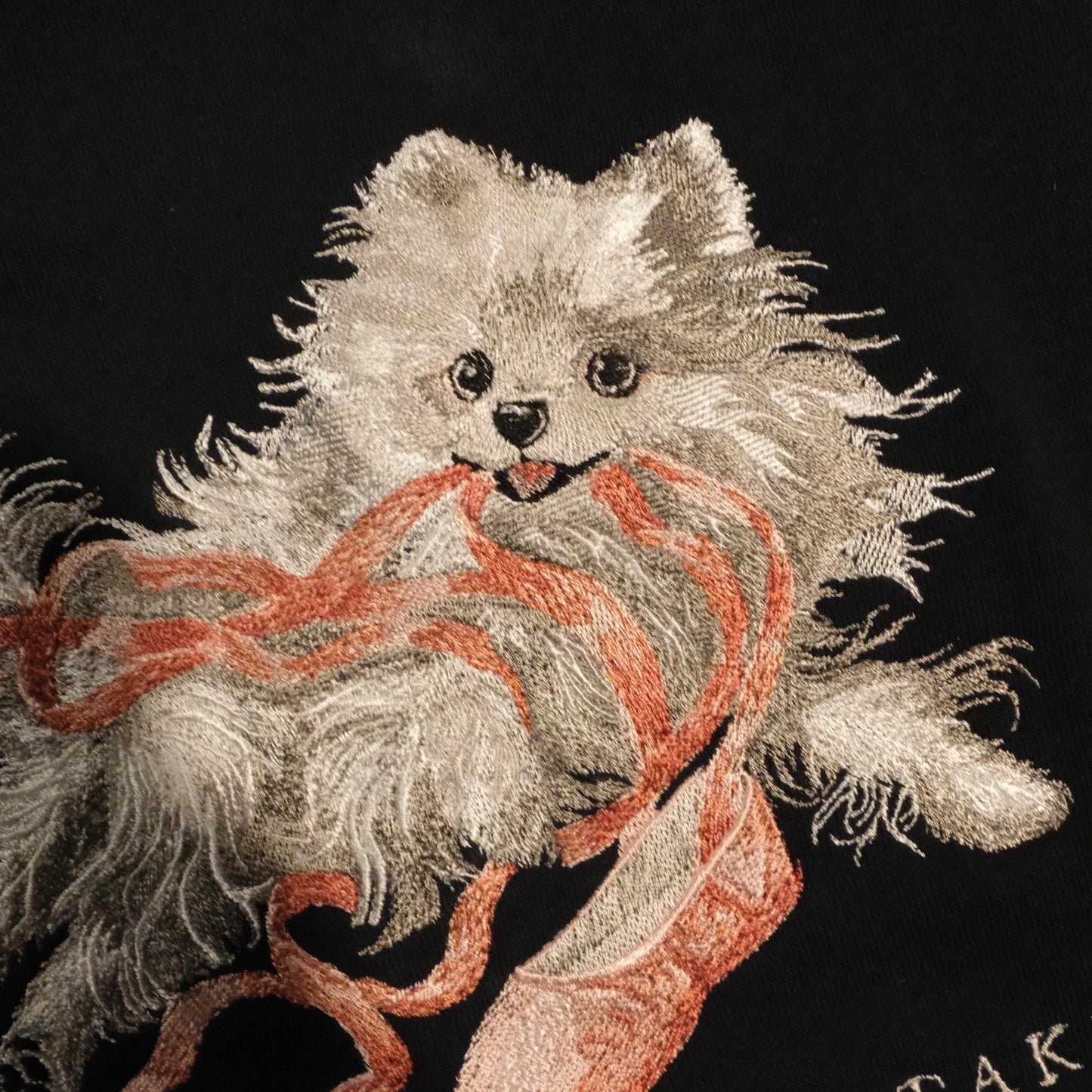 【新作】トウシューズとポメラニアン