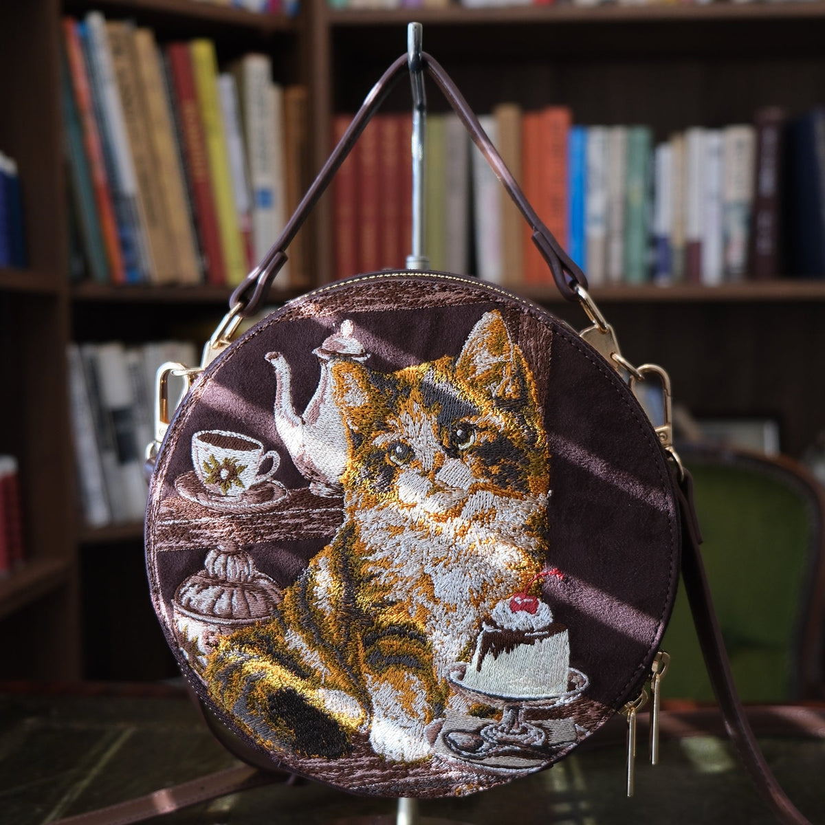 【新作】三毛猫のいただきプリン