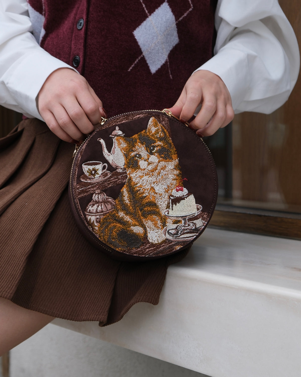 【新作】三毛猫のいただきプリン