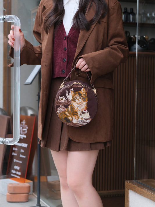 【新作】三毛猫のいただきプリン