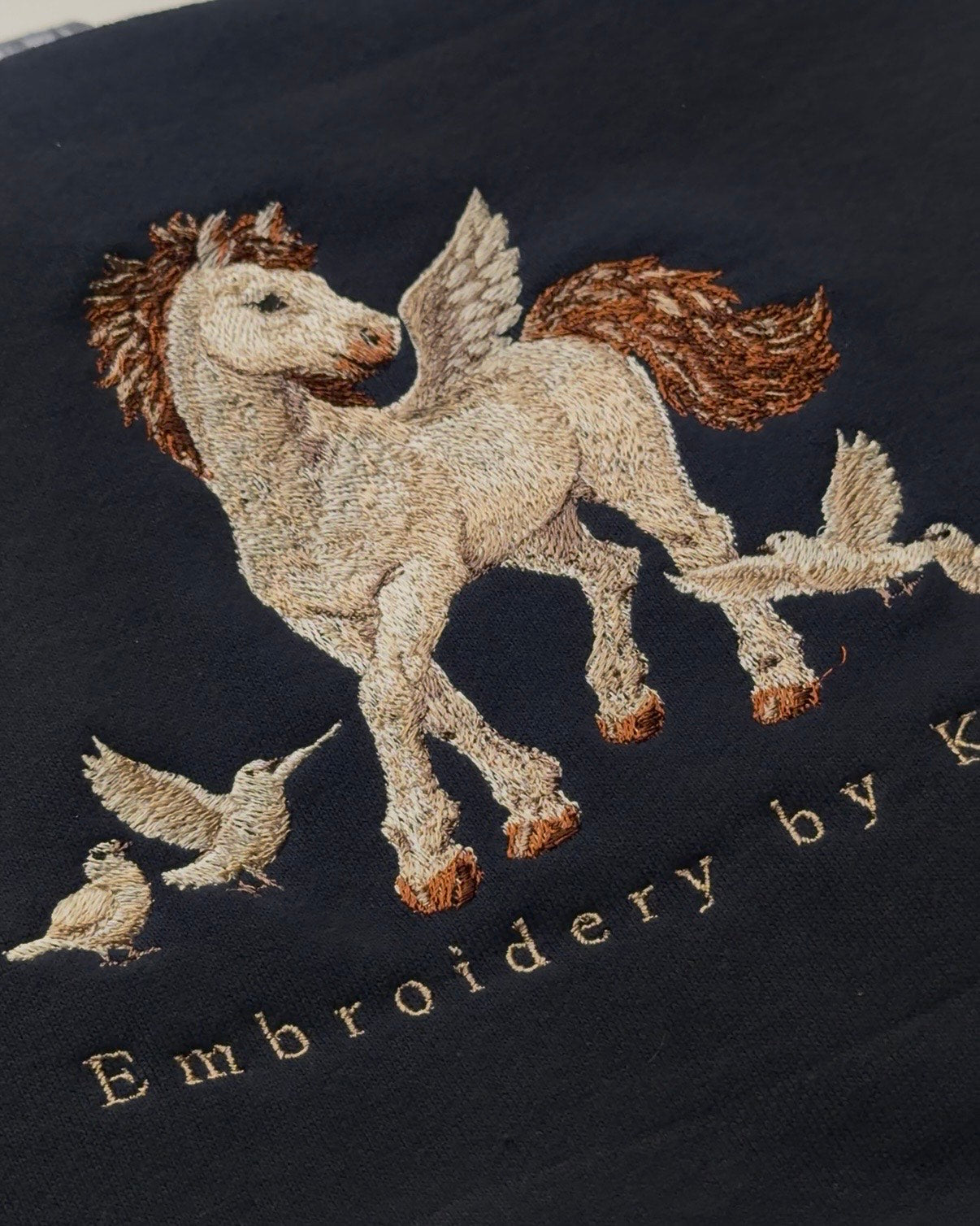 【新作】小鳥と白馬