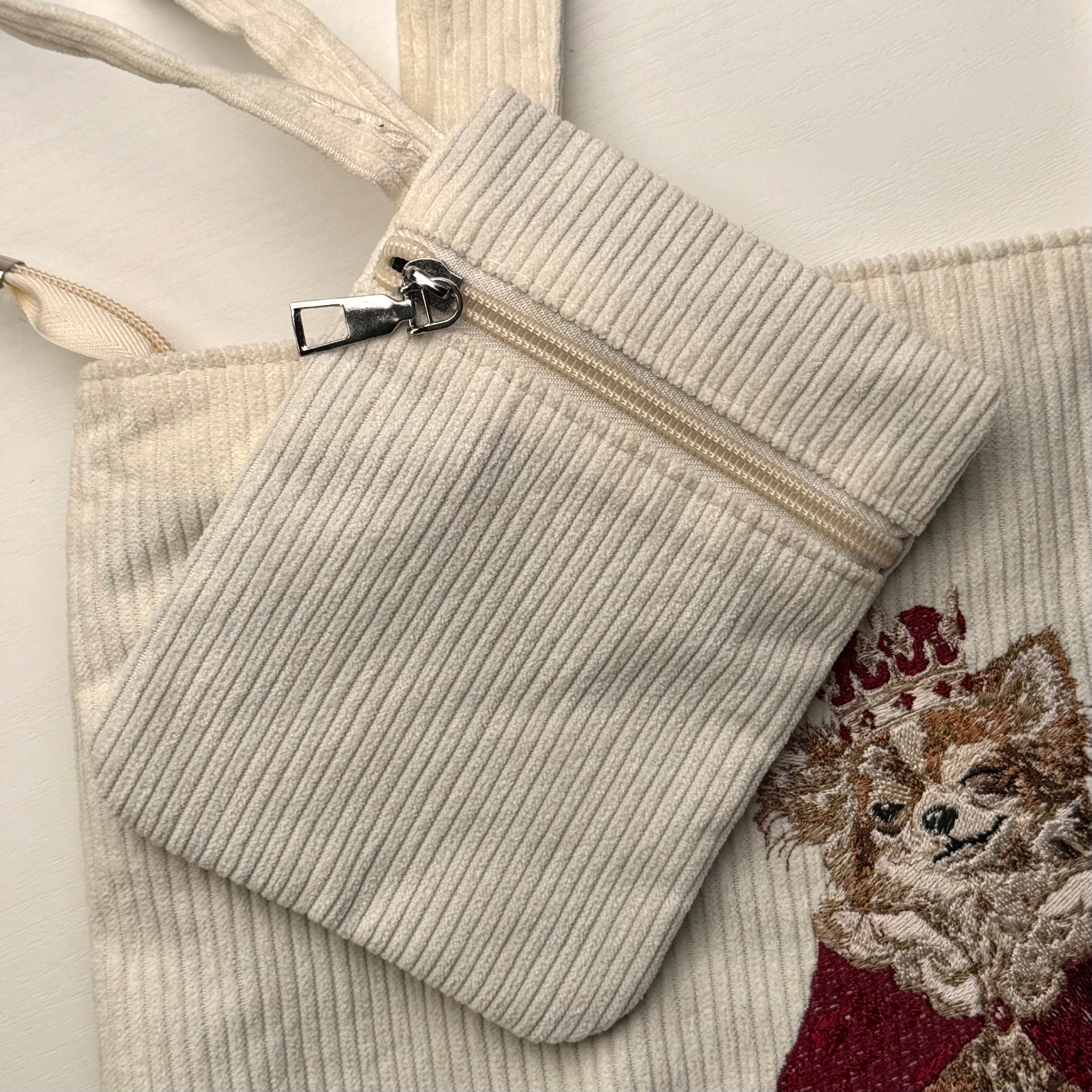 王様チワワのトートバッグ – 北区の刺しゅう屋