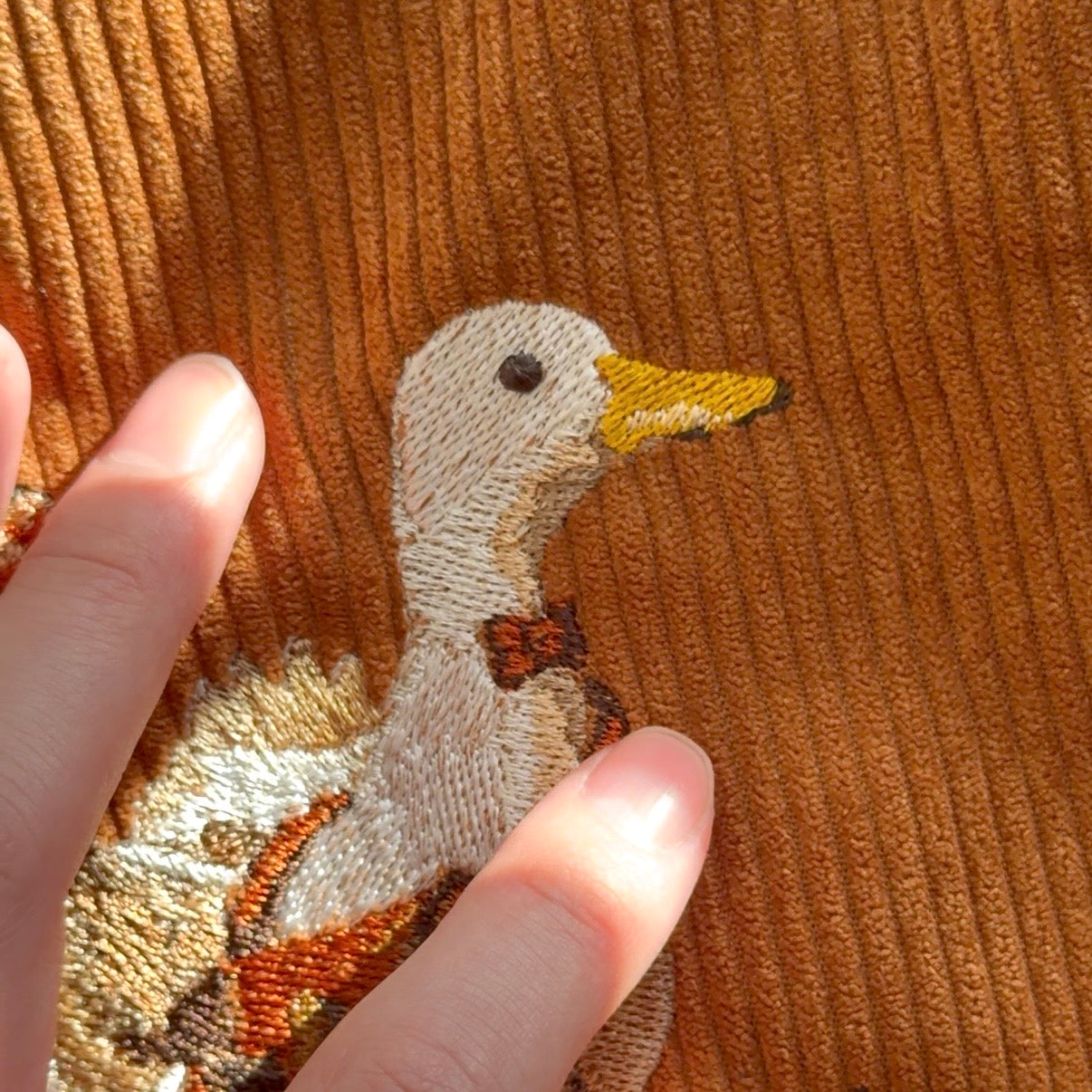 通勤ダックのトートバッグ