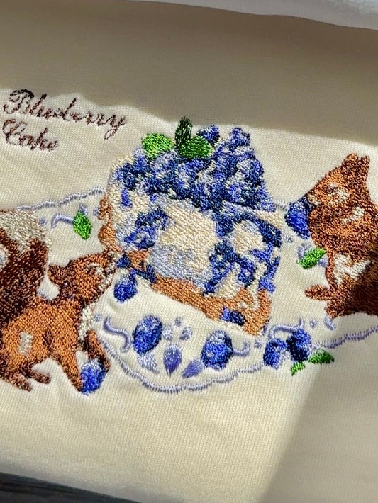 【新作】リスとブルーベリータルト