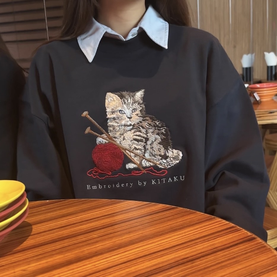 【新作】猫と毛糸