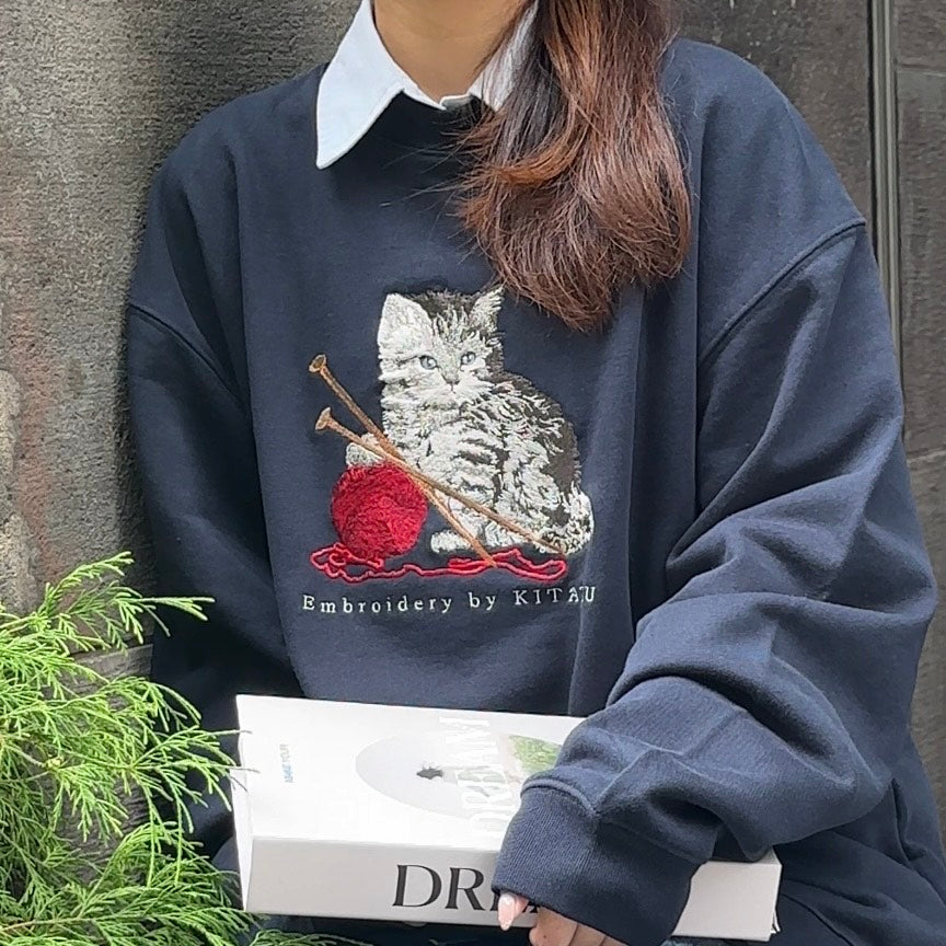 【新作】猫と毛糸