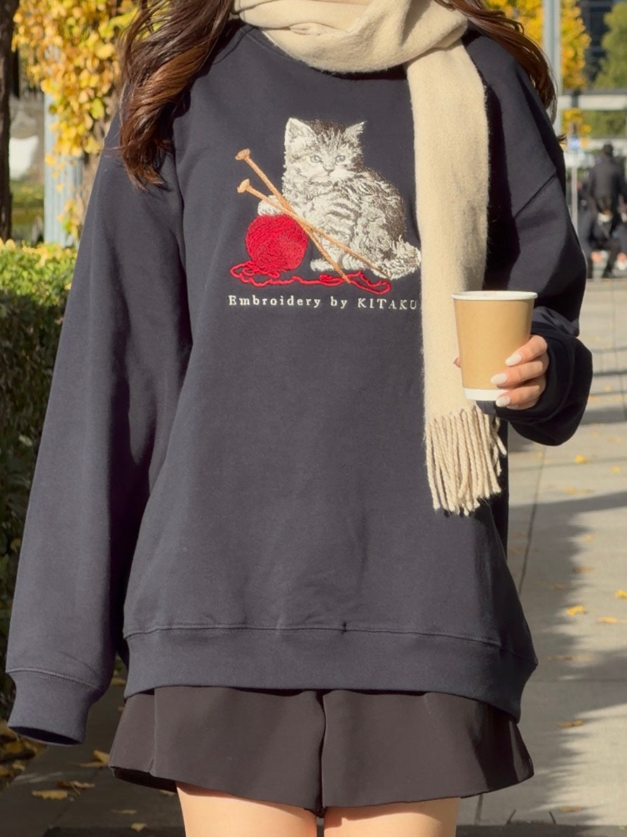 【新作】猫と毛糸