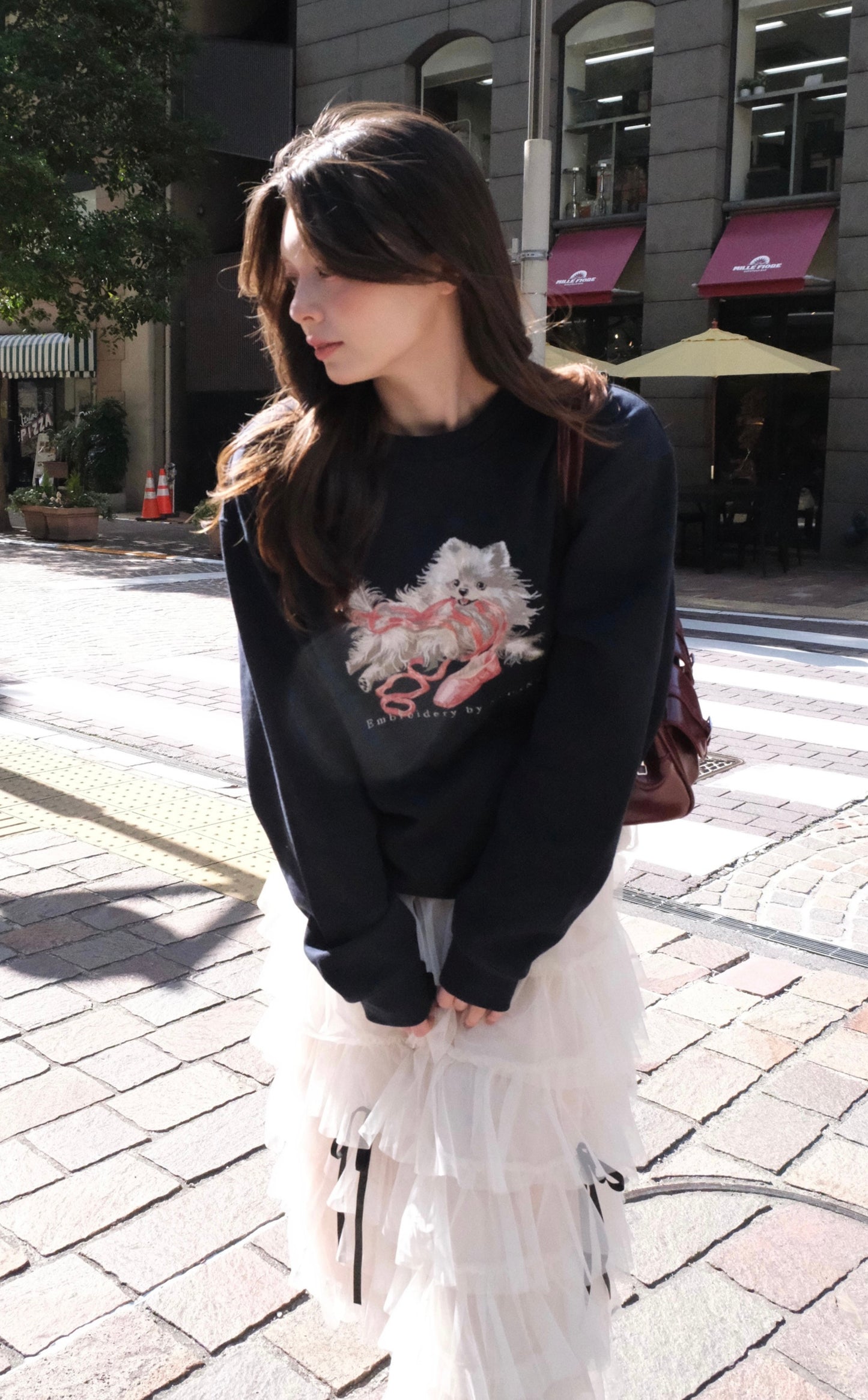 【新作】トウシューズとポメラニアン